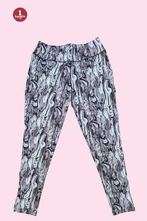 calça legging estampada marca anistia basic wear: conforto e estilo para seu dia a dia - brechó