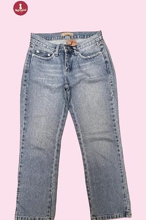calça jeans feminina marca m.officer - #brechó